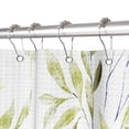 thumbnail image 4 of Mizhona Green Plants Shower Curtain,Rustic Botanical Waffle Shower Curtain,Bathroom Shower Curtains,72"x72", 4 of 5