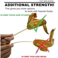 thumbnail image 2 of Brochetas de bambú HOPELF 6 naturales Φ=4 mm, 100 unidades, 2 of 7