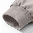 thumbnail image 4 of Homenesgenics Jackets for Men Big and Tall Long-Sleeve Relaxed-Fit Leather Plus Size Casual Hooded Outerwear Gray XXL, 4 of 9