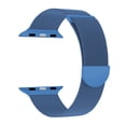 thumbnail image 2 of Magnetic Milanese Loop - Compatible with Apple Watch Bands 40mm 41mm 38mm Women Men,Stainless Steel Mesh Metal Strap for iWatch Bands Series 9 8 7 6 5 4 3,SE 2nd Generation, Blue, 2 of 2