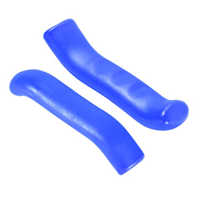 Eigraketly 1 par de empuñaduras de palanca de freno de bicicleta, protectores de mango de absorción de impacto, funda extraíble ergonómica reutilizable Ciclismo Azul Eigraketly HW4848-03