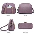 thumbnail image 3 of Dasein Women Tassel Zipper Pocket Crossbody Bag Shoulder Purse Fashion Travel Bag with Multi Pockets, 3 of 7