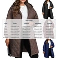 thumbnail image 2 of Luvrsol Women's Plus Size Hooded Long Puffer Coat Loose Padded Winter Jacket Casual Warm Outerwear, Navy XL-5XL, 2 of 9