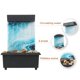 thumbnail image 4 of Billuyoard Fuente de agua de para interiores Rockery y fuente de agua que fluye Cascada Decoración de oficina en casa (estilo C) Decoración del hogar, 4 of 6