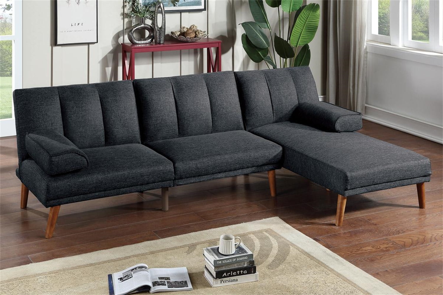 Rv Extendable Sectional Sofa Baci Living Room