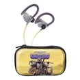 thumbnail image 1 of Audífonos Bluetooth Sport Free con cable plano Star Wars modelo Mandalorian purpura, 1 of 2
