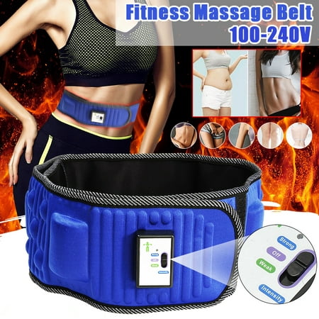 Slimming Belt Electric Vibrating Slimming Belt Weight Lose Magnet Belt Massage Waist Slimming Exercise Buttocks/arms/Legs/Thighs/Belly Fat Burning (Best Training To Lose Belly Fat)