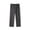 Dark Gray, variant on Diamond Quilted Solid Straight Leg Trousers, Womens Daily Full Length Casual Bottom Attire, Padded Texture Relaxed Straight Cut Slacks, All Elastic Waist Everyday Casual Wear (Pink,3XL)