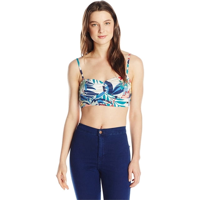 Roxy Starlet Bralette Cami Camiseta sin mangas para mujer, blanco, XS