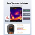 thumbnail image 4 of KFFKFF Thermal Camera, TISR Super Resolution 240x180, Thermal Imaging Camera with 2MP Visual Camera, 96x96 IR Resolution, 25HZ Refresh Rate, -4°F to 1022°F, 4 of 9