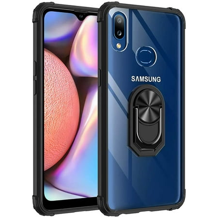 for Samsung Galaxy A10S Case DMDMBATH A10s Phone Case with Ring Holder Screen Protector