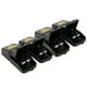 thumbnail image 1 of EeaseMX 4 trampas para ratones Snap Quick Kill, efectivas, reutilizables, duraderas e higiénicas (negras), 1 of 4
