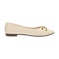 thumbnail image 1 of Flat Ballerina Mujer Charol Beira Rio 41361113 beige 23, 1 of 3