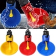 thumbnail image 2 of 10-120PCS Chicken Quail Hanging Water Cups Nipple Drinking Bowl Birds Water Bowl Drinker Cups for Backyard Automatic Poultry10PCS He Qiyong unisex, 2 of 2