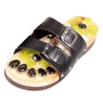 thumbnail image 3 of Zapatillas de de pies Zapatos de Regalos antideslizantes Negro Casual para adultos Sandalias cómodas para interiores y exteriores 43 a 44, 3 of 8