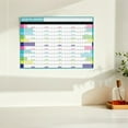 thumbnail image 2 of Calendario de pared anual 2026: Póster grande de calendario de pared 2026, planificador colgante de papel de 12 meses, planificador anual gigante mensual para la escuela., 2 of 8