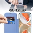 thumbnail image 3 of Dteck Magnetic for Google Pixel 9 Pro XL Case 2024, Compatible with MagSafe, Full Body Flip Folio Wallet Case with FID Blocking Card Slot, Anti-Scratch Clear Back Cover for Pixel 9 Pro XL,Blue, 3 of 6