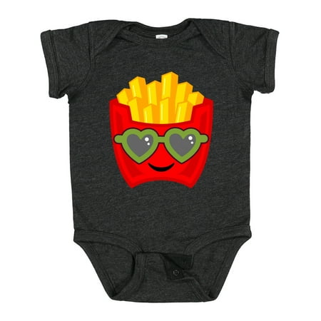 

Inktastic French Fries Funny Fry Lover Gift Baby Boy or Baby Girl Bodysuit