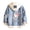 A, variant on Sanrio Cartoon Hello Kitty Denim Jacket Autumn New Commuting Creativity Hooded Sweatshirt Loose Coat
