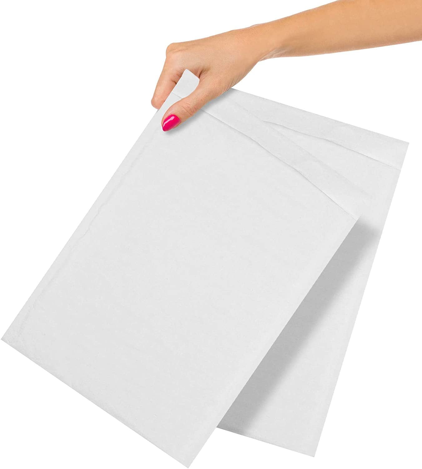 WHITE 300 x SIZE A/000 PADDED BUBBLE BAGS ENVELOPES 24HRS 