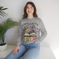 thumbnail image 2 of Retro Floral Teacher Sweatshirt Vintage Watch Them Grow Teacher Tee Shirts Large, 2 of 6