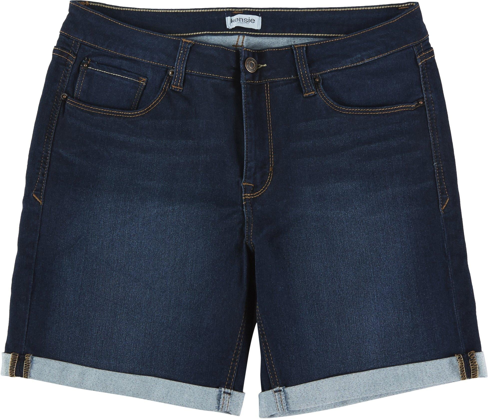 Kensie Jeans Womens Roll Cuff Denim 