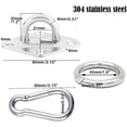 thumbnail image 2 of Heavy Duty Hammock Hanging Kit, M8 Suspension Ceiling Hooks, Hammock Swing Hookeiling, 2 of 5