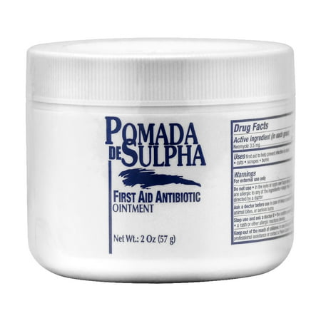 Pomada de Sulpha First Aid Antibiotic Ointment 2oz