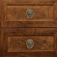 thumbnail image 1 of unbranded 2Pcs Chinese Ancient Style Lion Head Door Knocker Brass Hardware For Homeowners, 1 of 6
