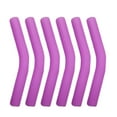 thumbnail image 1 of Trayknick Couvercles de Paille en Silicone, Embouts de Paille Flexibles Réutilisables de Qualité Alimentaire, Embouts de Remplacement pour Pailles en Acier Inoxydable Hydraflow 6 Pcs, 1 of 12