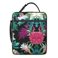 thumbnail image 6 of Floral Botanical Lunch Bag with Hummingbird and Rose Print, Insulated and Leakproof Lunch Tote for Women, Work, School, Spring and Autumn Outdoor Events, 6 of 6