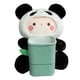 thumbnail image 1 of Caja de pañuelos de felpa suave para coche, reposabrazos, papelera, decoración interior Panda, 1 of 6