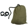 thumbnail image 2 of 2 Person Hammock, Strong Bearing Capacity Tear Resistant Soft Outdoor Hammock Nylon  For Camping For Backyard  Green, 2 of 8