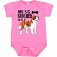 thumbnail image 3 of Inktastic My Big Brother is a Saint Bernard Boys or Girls Baby Bodysuit, 3 of 5