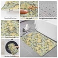 thumbnail image 6 of Yellow Rose Bath Mat 3 Piece Bathroom Rug Set, Farmhouse Romantic Botanical Floral Flowers Non Slip Bath Rug Contour Mat and Toilet Lid Cover, Absorbent Shower Mats Soft Bath Rugs and Mats Sets, 6 of 8