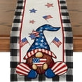 thumbnail image 4 of 2025 Independence Day Table Flag Patriotic Stripes Wired Edge Ribbon Printing Customized Satin Flag Ribbon For Holiday Craft Decoration, 4 of 5