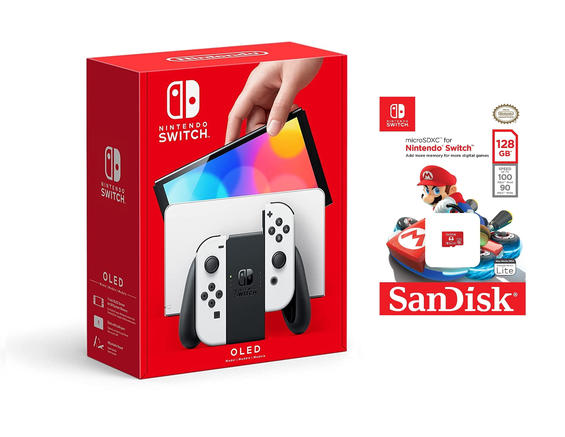 Nintendo Switch – OLED (Sw Oled) Model w/ Joy-Con - Walmart.com
