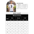 thumbnail image 7 of HAOMEILI Men's Soccer Theme T-Shirt Short Sleeve Football Graphic Tee Casual Jersey, 7 of 7