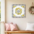 thumbnail image 5 of Canvas Wall Art Country Vintage Farm Canvas Art Print Home Sweet Home Fruit Yellow Lemon Pictures Wall Decor for Living Room Bedroom Artwork Decorations Stretched Framed Ready to Hang 8"x8", 5 of 9