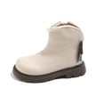 thumbnail image 6 of Winter Martin Boots Insulated Warm Fleece Lined Mid Calf Non Slip Rubber Sole Unisex Boots, 6 of 8