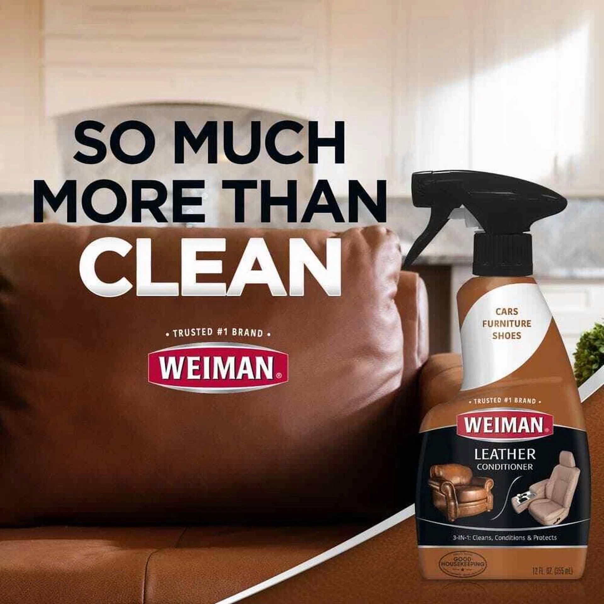 CRESTIN- 22 Oz. Leather Cleaner And Polish Spray