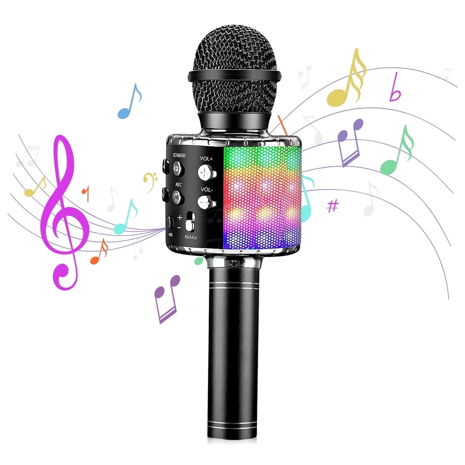 vibration microphone toy eKids Frozen Bluetooth Microphone for Kids, Karaoke Microphone for Fans of  Frozen Toys main image 0