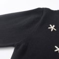 thumbnail image 6 of Coerni Boys Girls Cardigan Sweater V-Neck Long Sleeve Button Soild Cotton Knit Sweaters for Kid Solid Casual Chunky Warm Outerwear, 6 of 8