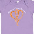 thumbnail image 4 of Inktastic Leukemia Awareness with Orange Ribbon Heart Boys or Girls Baby Bodysuit, 4 of 5