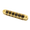 gold, variant on LOOKSEVEN 6 String Roller Saddle Tune-O-Matic Guitar Bridge, Electric Guitar Roller Bridge for Les Paul Style Guitars-chorme