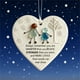 thumbnail image 3 of Adornos navideños, adornos navideños, regalos navideños. Colgante decorativo de cristal marino en forma de corazón de acrílico 2D. Artículos decorativos., 3 of 4