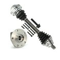 thumbnail image 1 of Kugel Front Left (Driver Side) CV Axle Drive Shaft and Complete Hub Bearing Assembly Kit for Car 2008 Volkswagen R32 3.2L with Automatic Dual Clutch transmission Interchanges VW-8-8556 KN7-100078, 1 of 11