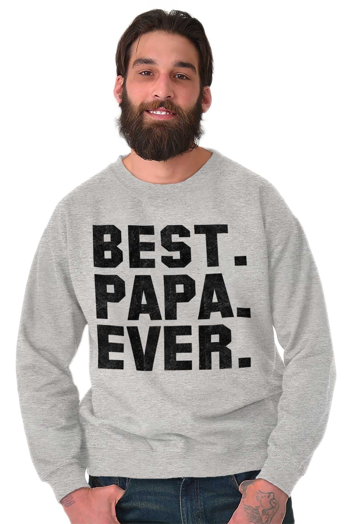 walmart mens crewneck sweatshirt