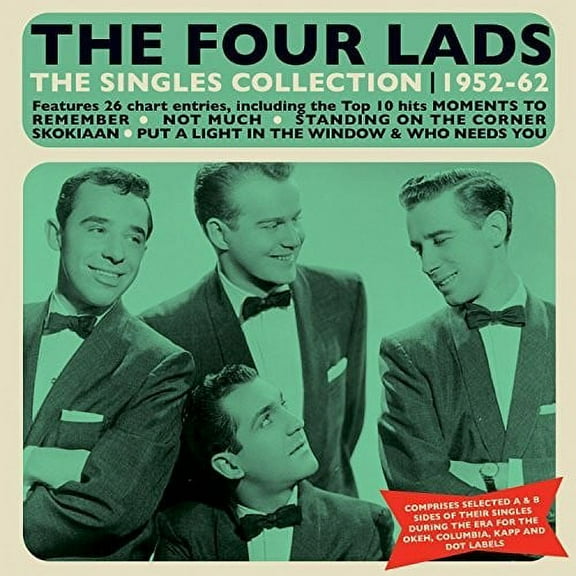 The Four Lads - Singles Collection 1952-62 - Music & Performance - CD