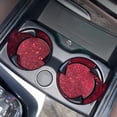 thumbnail image 3 of CCOCC Car Coasters,Universal Fit Car Cup Holder Coaster,Shiny Water Diamond Car Cup Coasters,Stylish Car Essentials for Women, 3 of 6